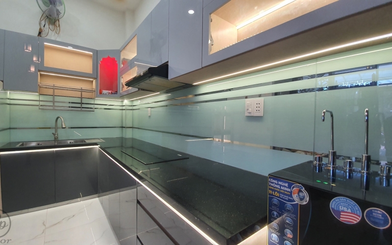 THI CÔNG BẾP NHÀ ANH NHÂN - GÒ VẤP