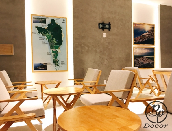 Nội thất VP Cty BDS PQR - Phú Quốc
