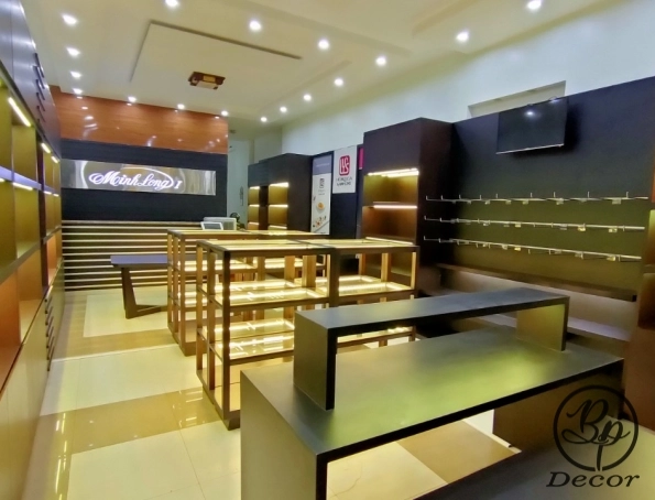 THI CÔNG SHOWROOM GỐM SỨ MINH LONG I - CN QUẢNG NAM