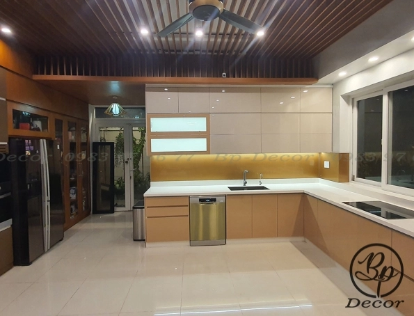 THI CÔNG BẾP BIỆT THỰ ANH QUANG - THỦ ĐỨC