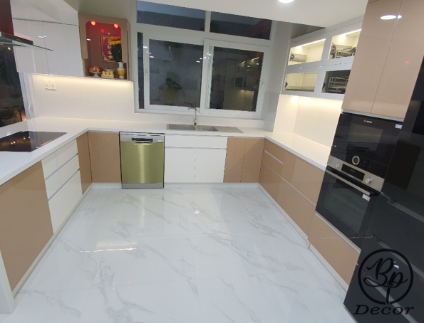 THI CÔNG BẾP BIỆT THỰ ANH ĐỨC HOA - TÂN PHÚ