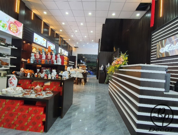 THI CÔNG SHOWROOM GỐM SỨ MINH LONG I - CN ĐẮC NÔNG