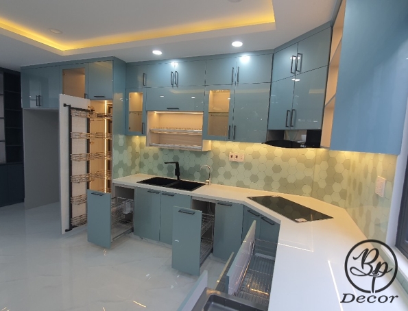 THI CÔNG BẾP NHÀ ANH CHUNG - Q6